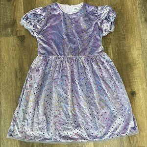 Lola+TheBoys,Purple Starry Dress